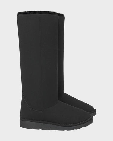 Black long sustainable vegan shoes