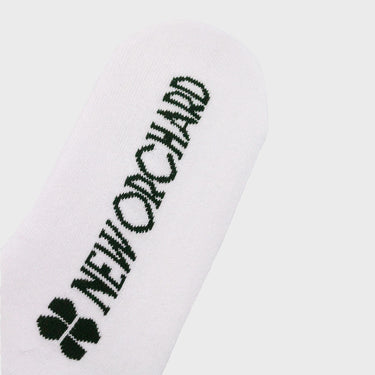 Breathable white pride rainbow socks in sustainable cotton
