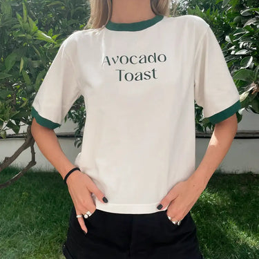 Casual Avocado Toast slogan top