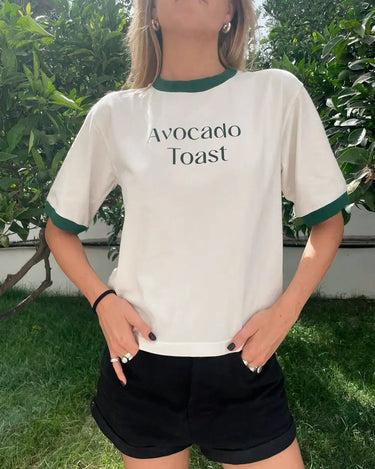 Casual Avocado Toast slogan top