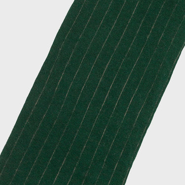 Dark green vegan knee-high socks