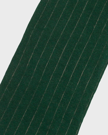 Dark green vegan knee-high socks
