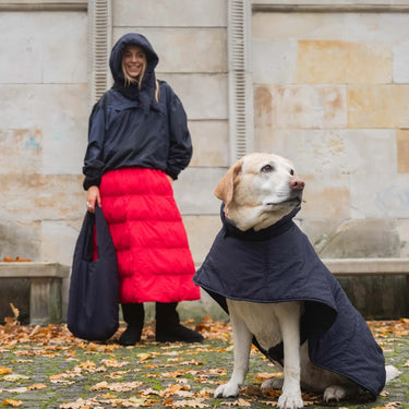 Dog Hoodie Navy Blue