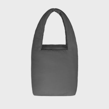 Grey vegan crossbody bag with pouch cruelty free handbag