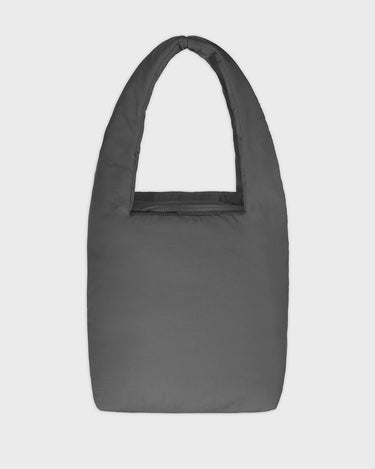 Grey vegan crossbody bag with pouch cruelty free handbag
