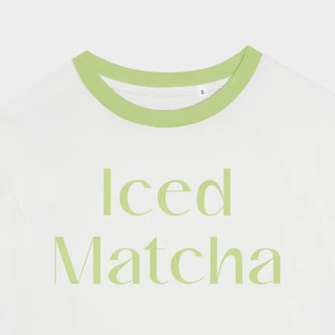 Vegan T-Shirt Iced Matcha