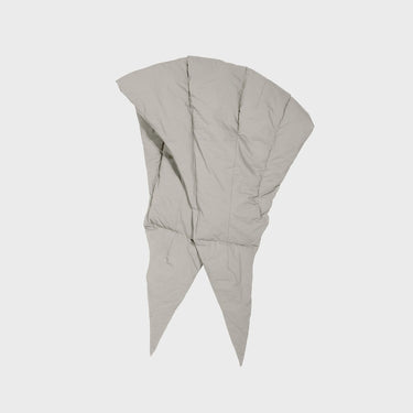 Light beige recycled fabric headscarf eco conscious accessory
