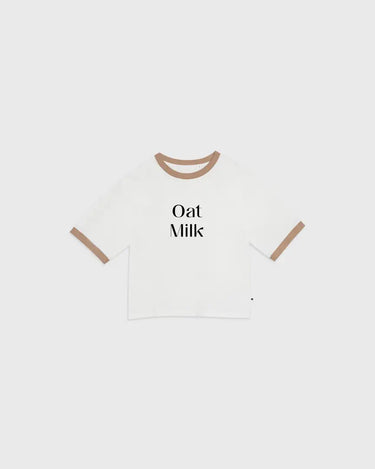 Organic cotton Oat Milk t-shirt