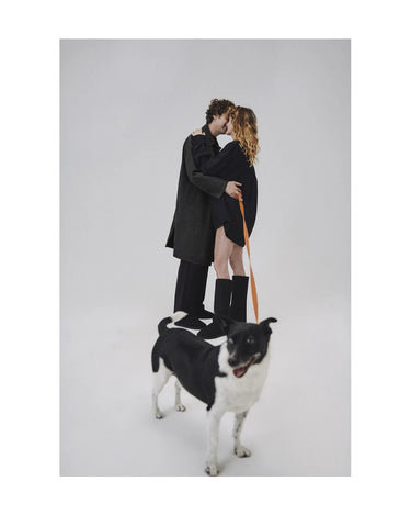 Plant-based black vegan winter boots