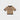 Sustainable vegan slogan top brown