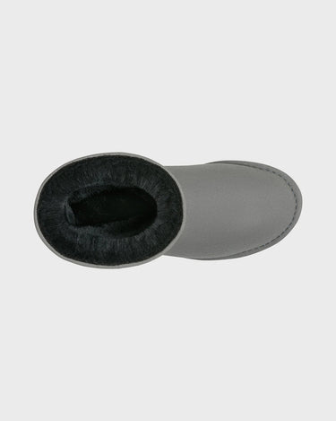 Vegan warm grey boots – ugg-like and soft