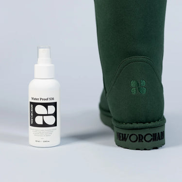 Water-repellent protection spray for footwear