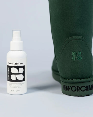 Water-repellent protection spray for footwear