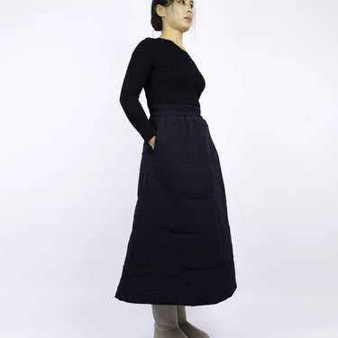 Winter Vegan Skirt Navy Blue